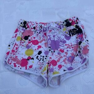 adidas Women's Multicolor Splash Athletic Shorts